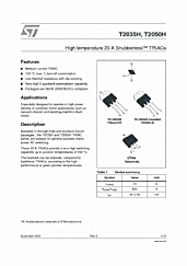 DataSheet T2035H-6T pdf